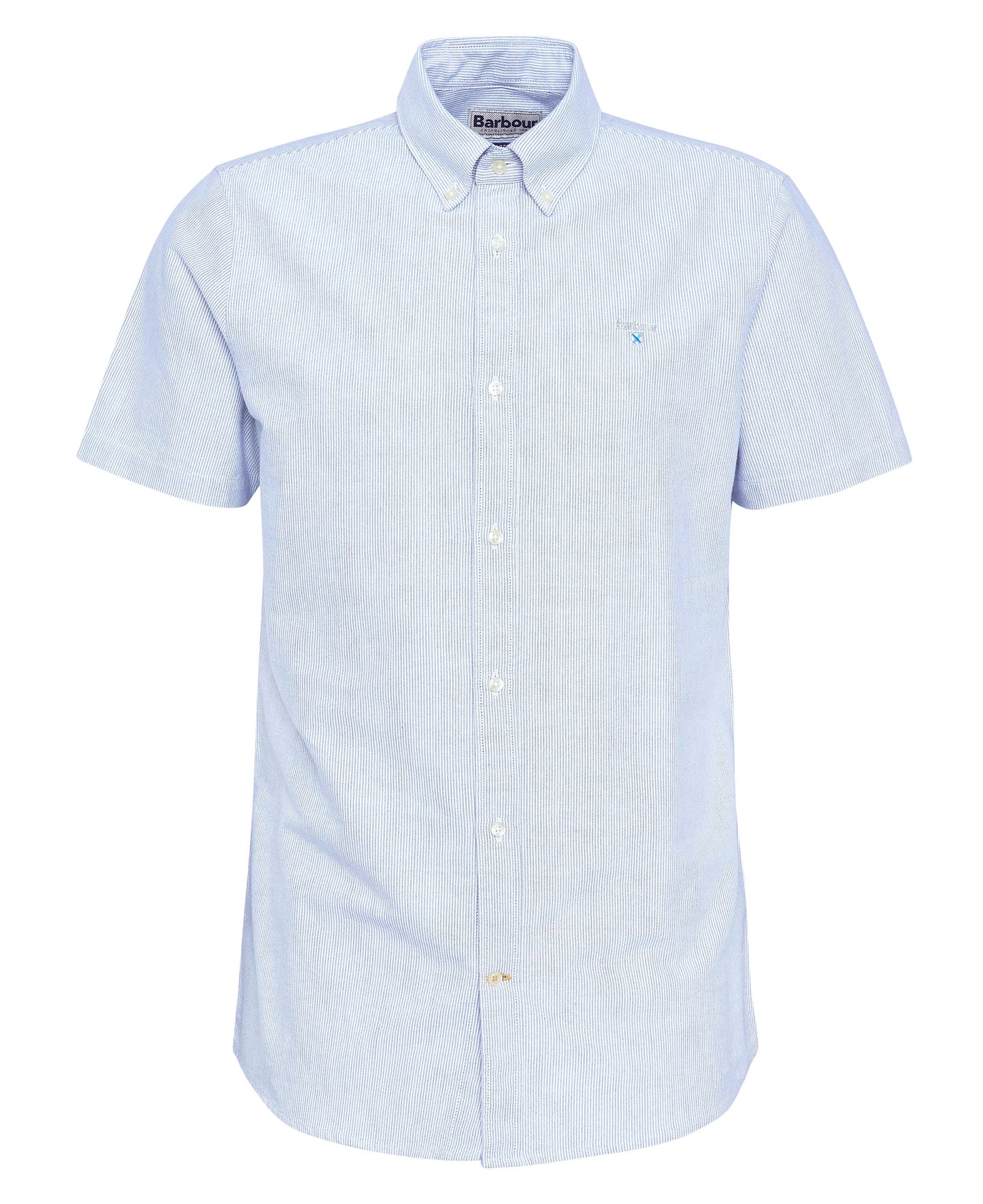 Striped Oxtown Short Sleeve Tailored Shirt