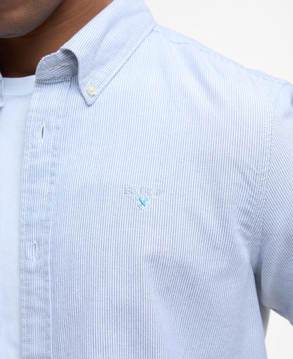 Striped Oxtown Short Sleeve Tailored Shirt