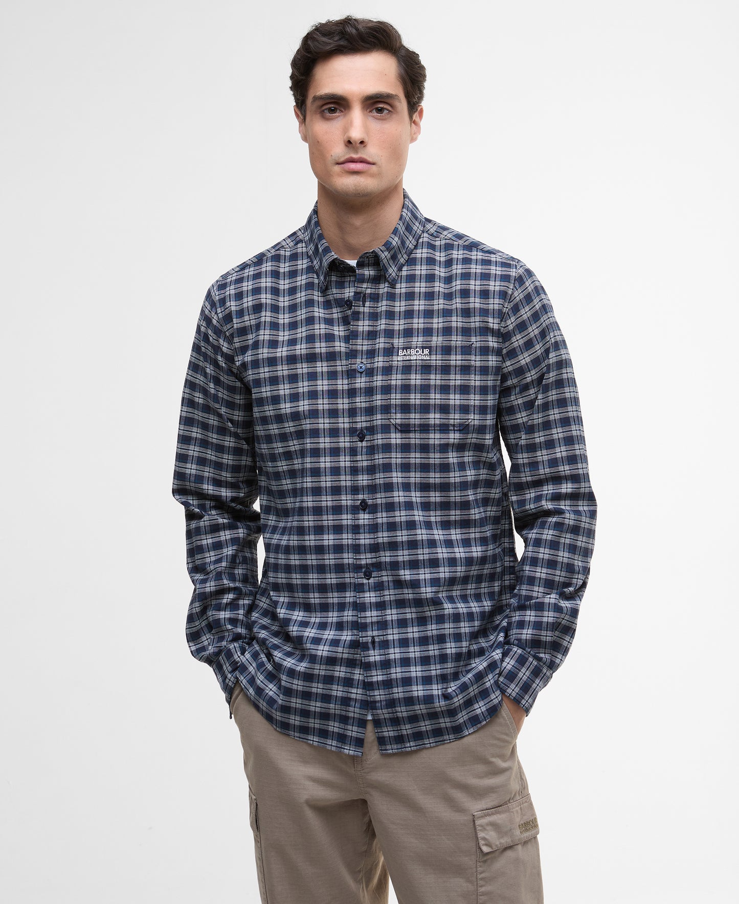 Hawks Regular Long-Sleeved Oxford Shirt