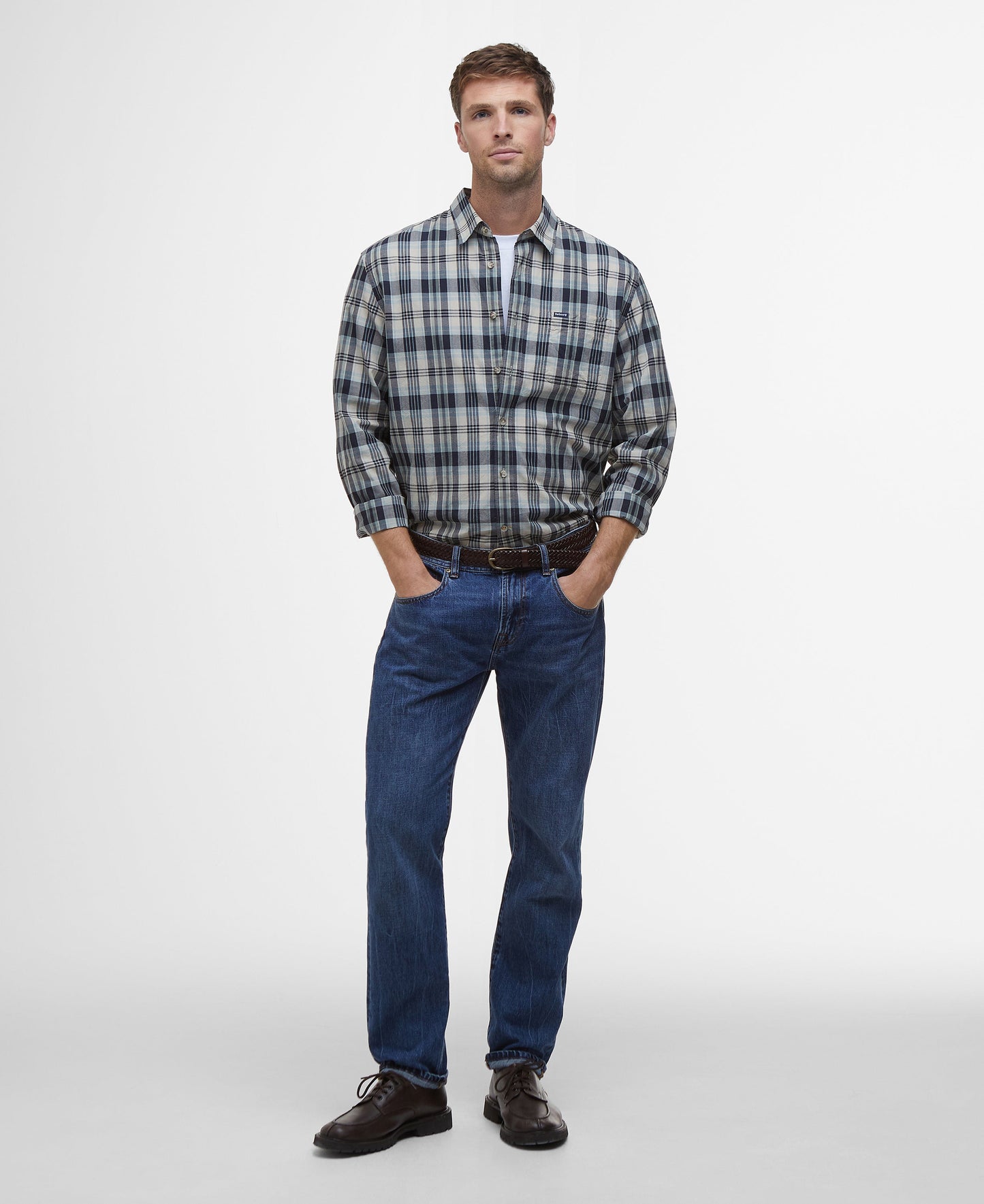 Clifton Madras Relaxed Fit Shirt