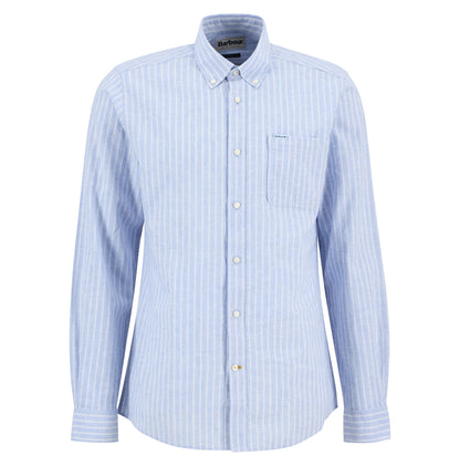 Nelson Striped Long Sleeve Tailored Shirt