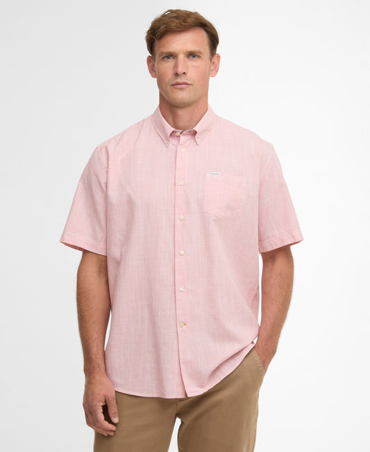 Fleming Linen Blend Regular Short Sleeve Shirt