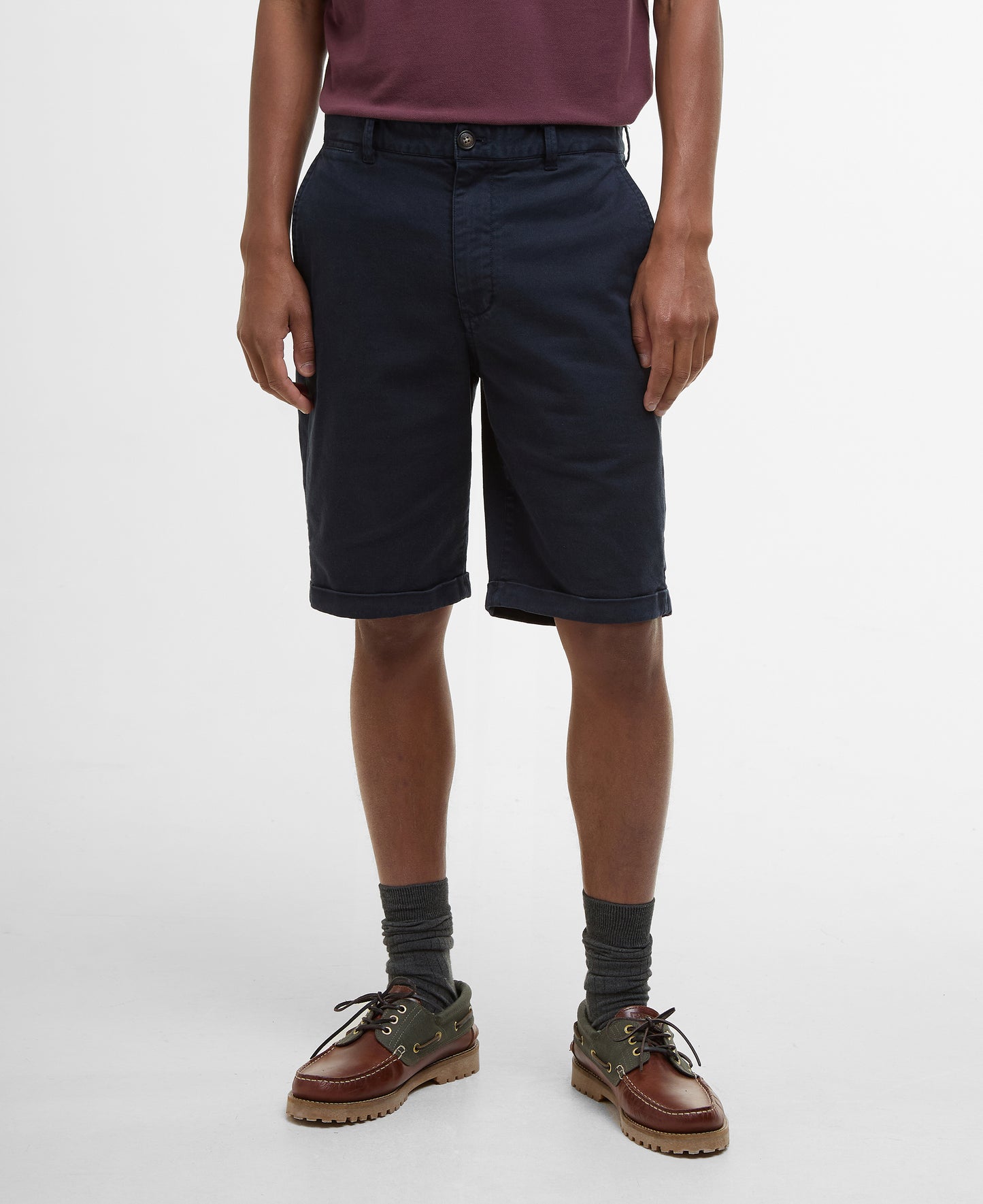 Washed Twill Chino Short