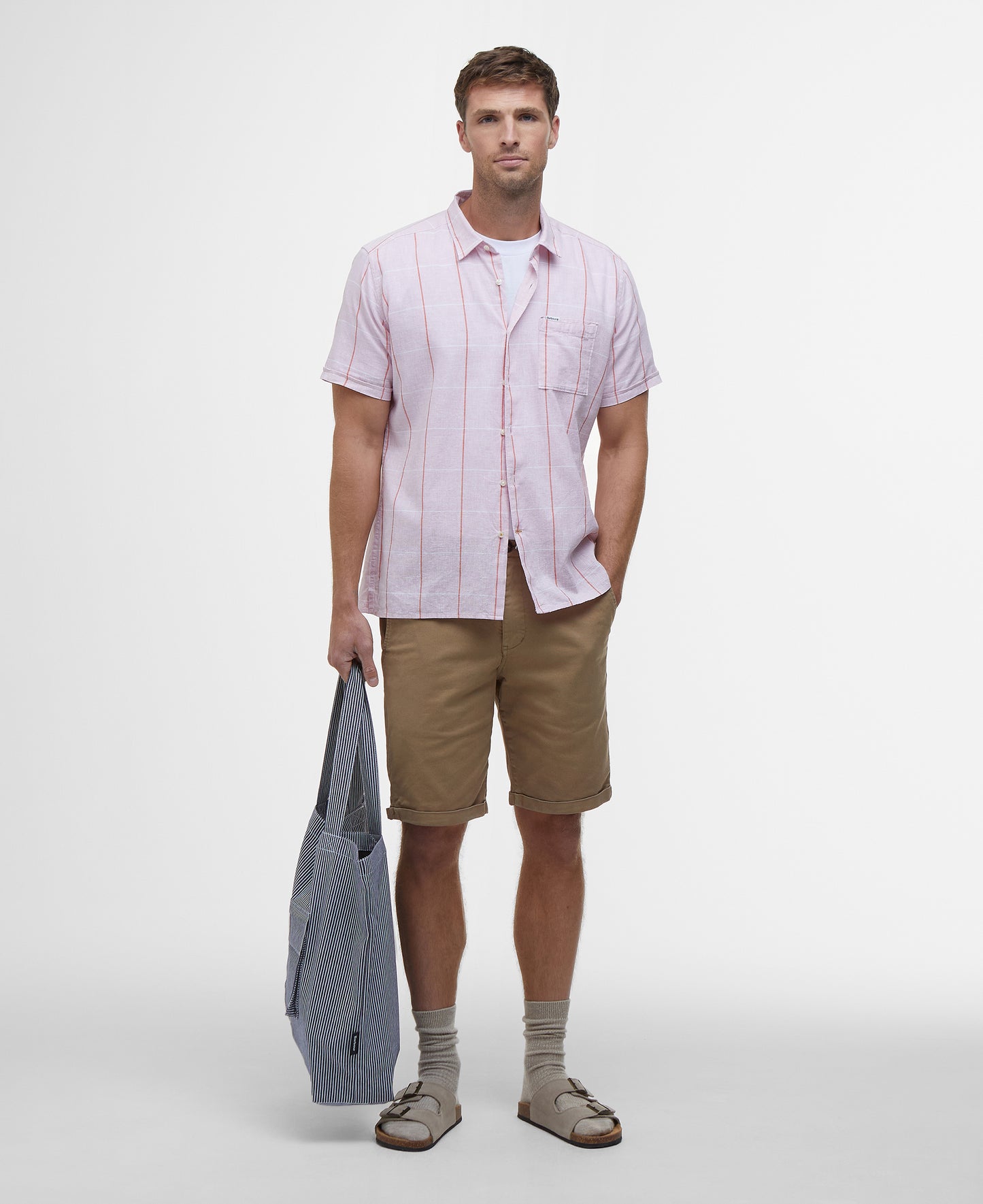 Washed Twill Chino Short