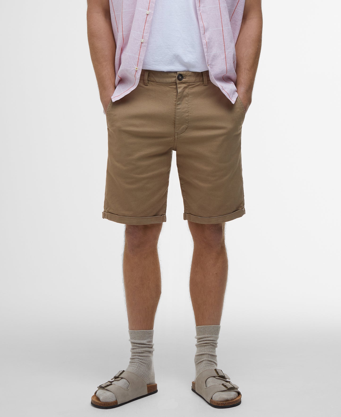 Washed Twill Chino Short