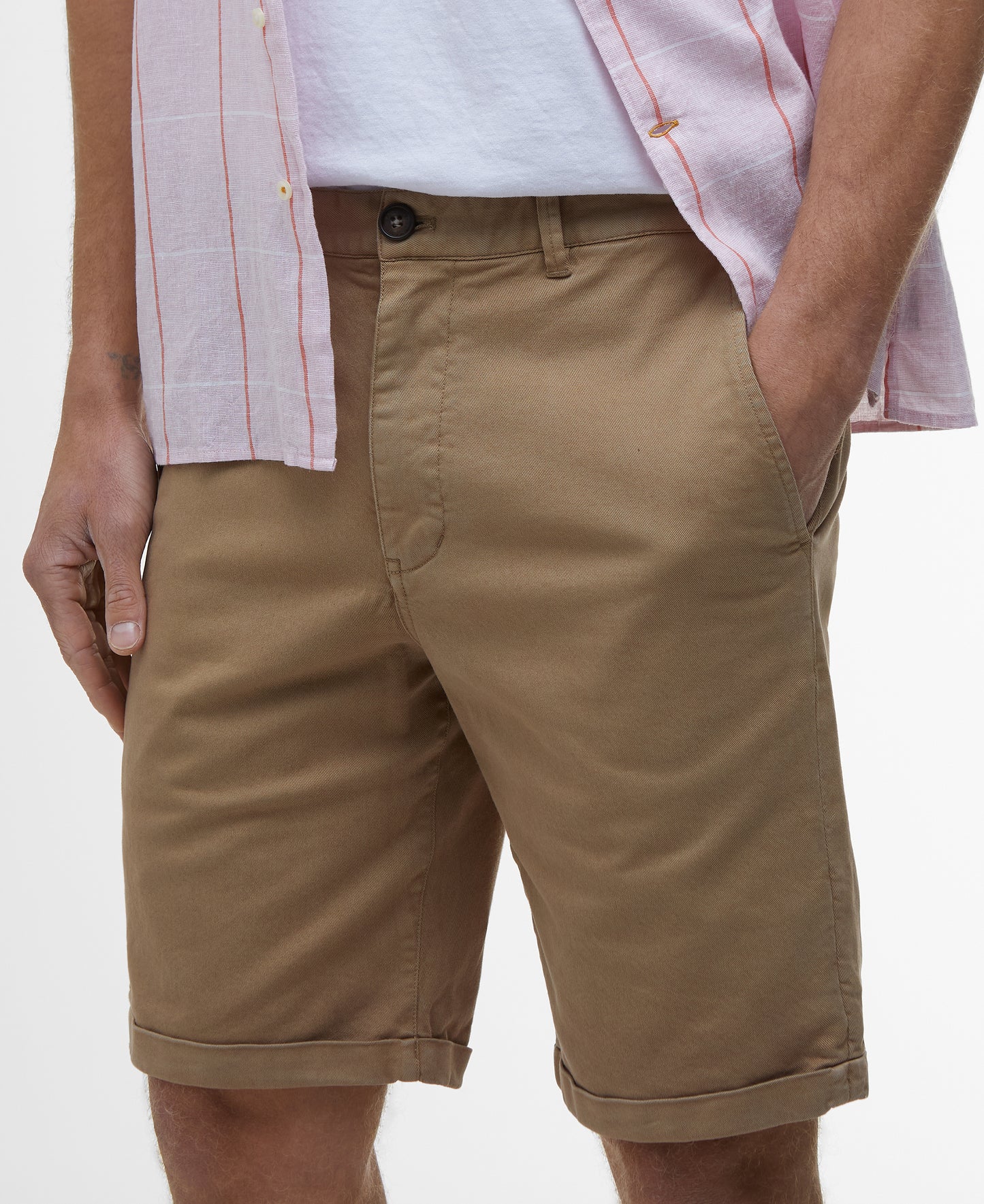 Washed Twill Chino Short