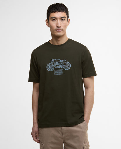 Morris Motorbike Graphic T-Shirt