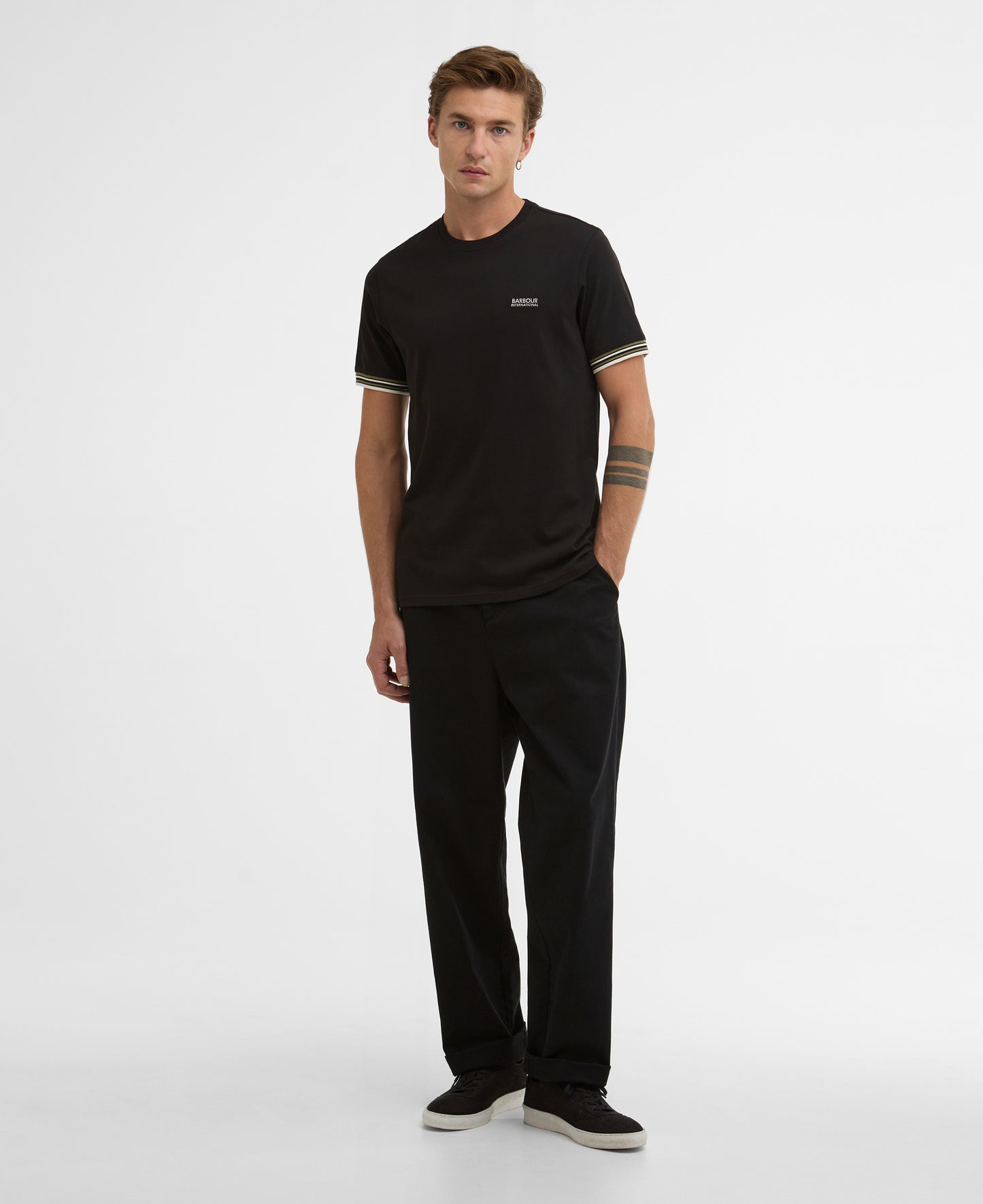 Burnwood Tipped Cuff T-Shirt