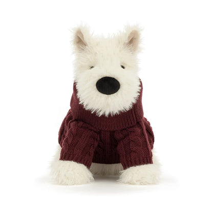 Munro Scottie Dog 'Winter Jumper'