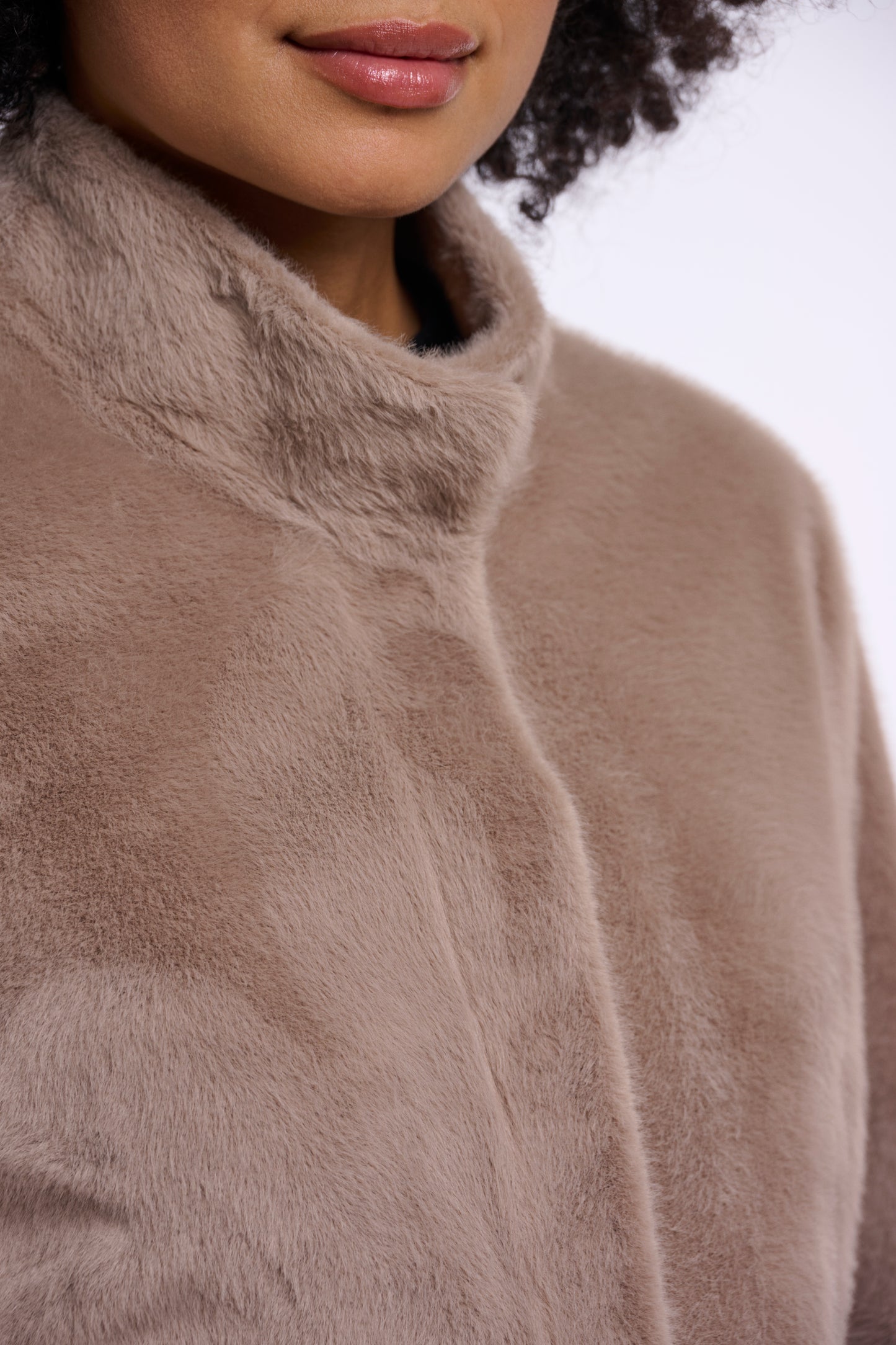 Short Faux Fur Jacket