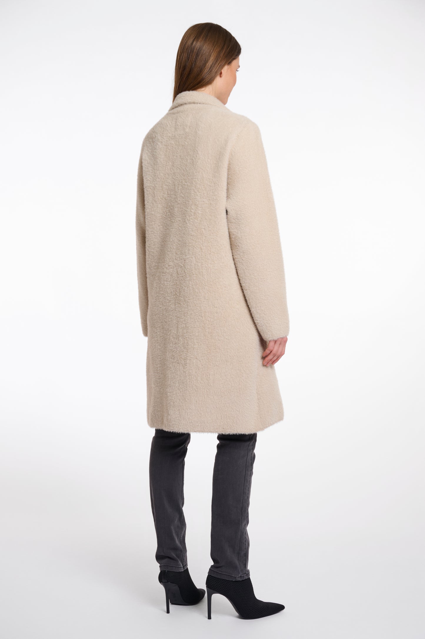 Long Double Breasted Cardigan