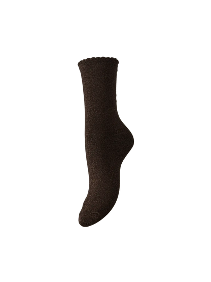 Sebby Glitter Long Socks