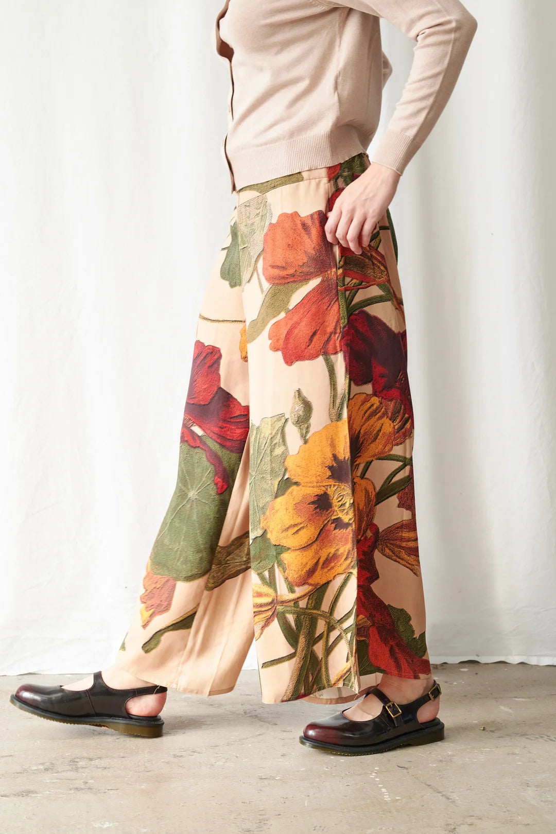 Nasturtium Fawn Palazzo Pants - M/L