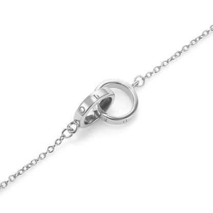 Silver Interlink Bracelet