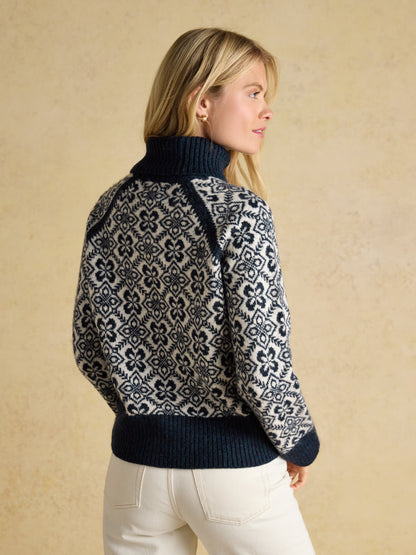 Addison Patterned Knitted Jumper