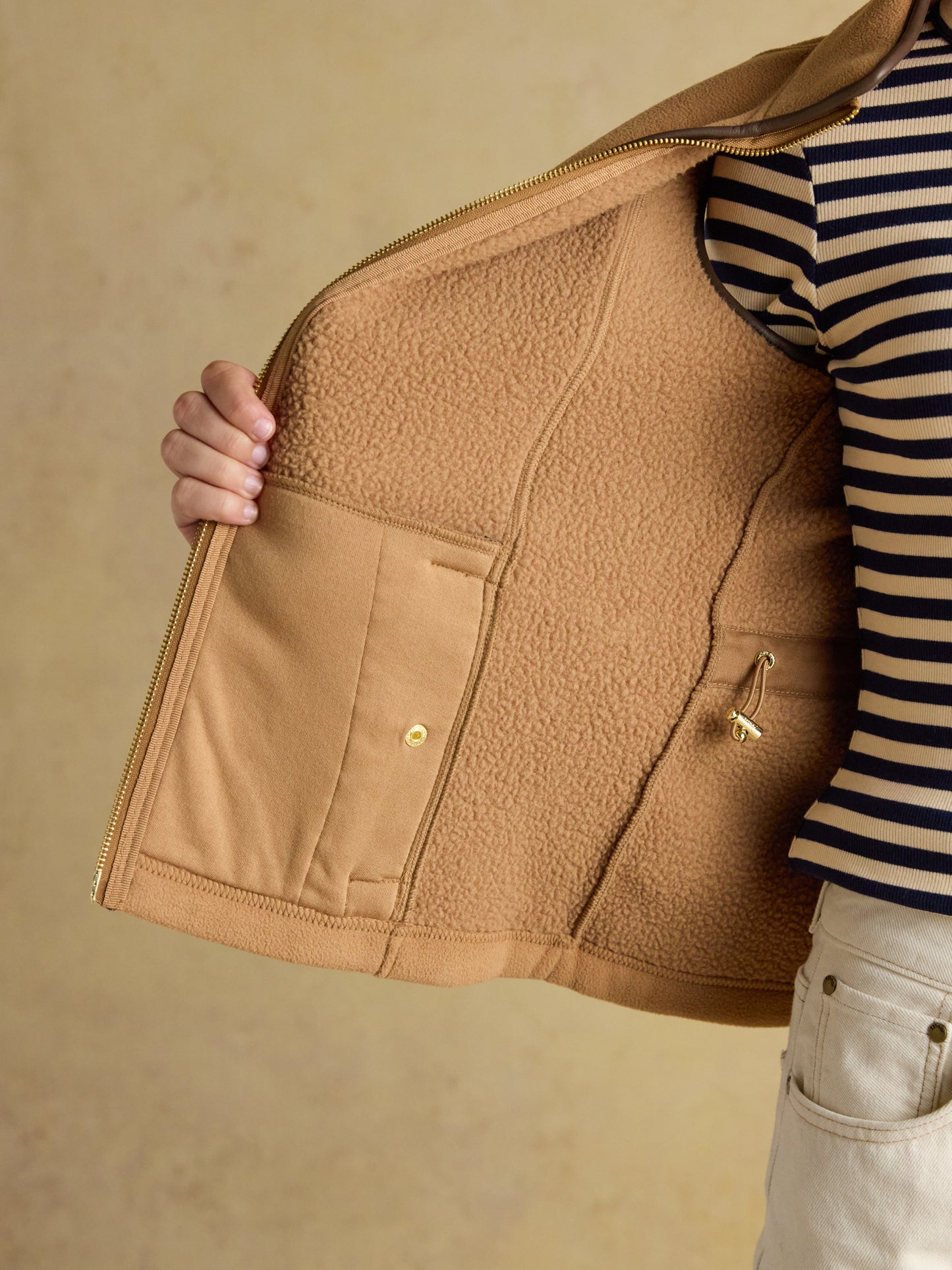 Heritage Tan Regular Gilet