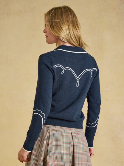 Western Collared Knit