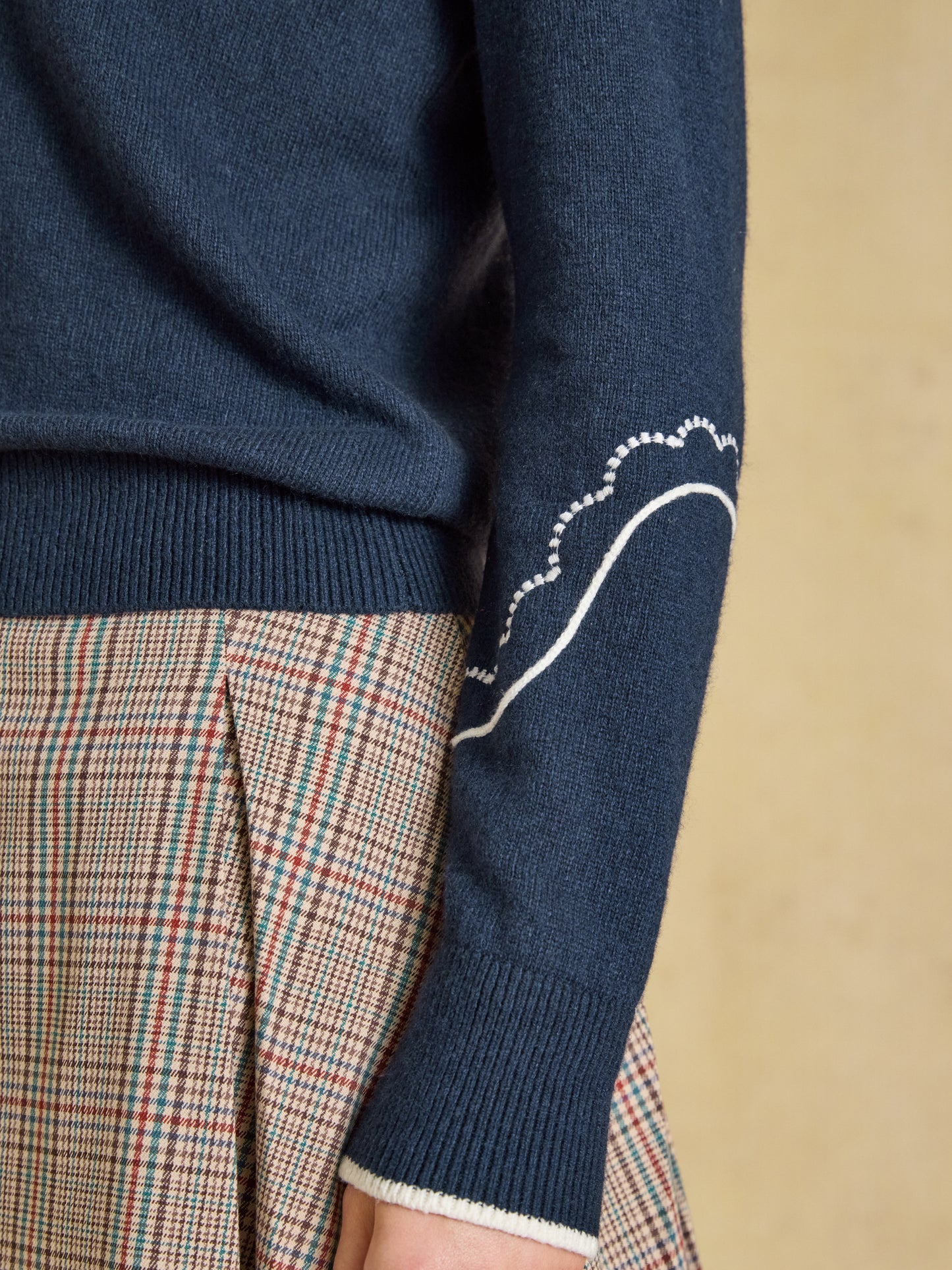 Western Collared Knit