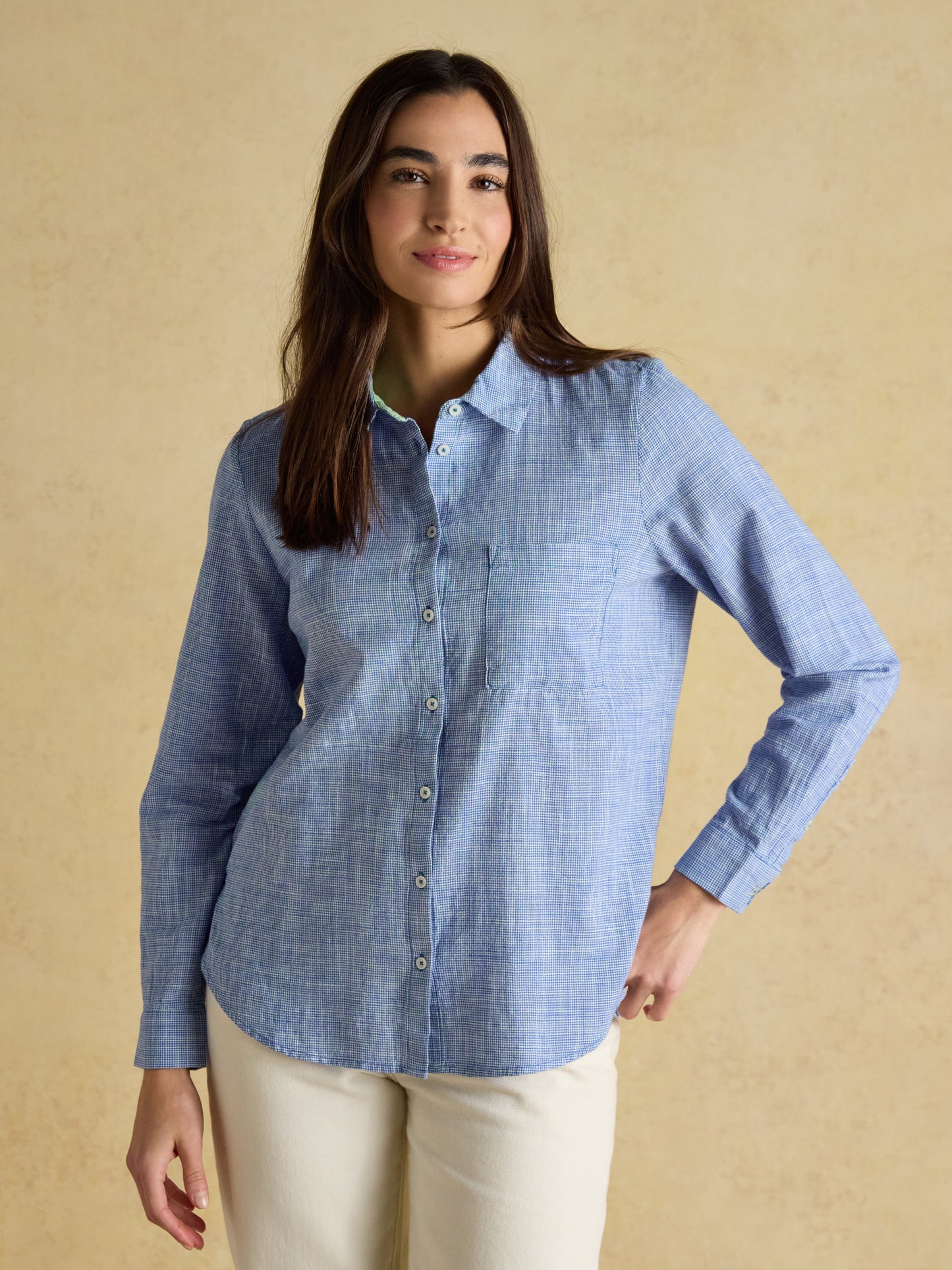 Ida Long Sleeve Cotton Shirt