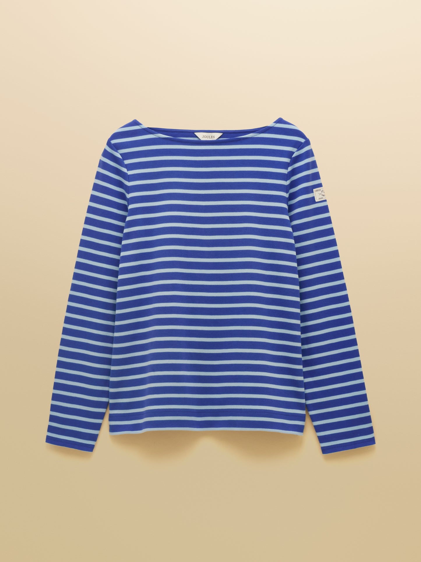 New Harbour Striped Boat Neck Breton Top