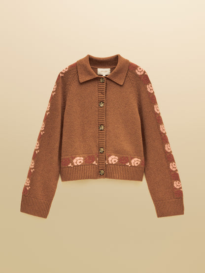 Cowboy Collared Cardigan