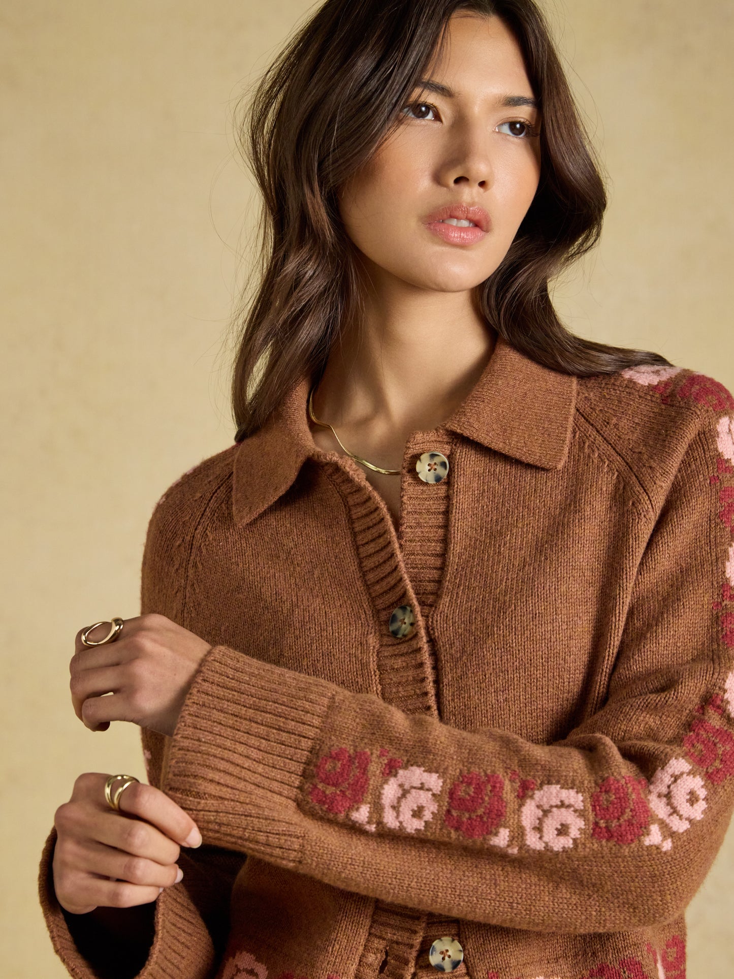 Cowboy Collared Cardigan