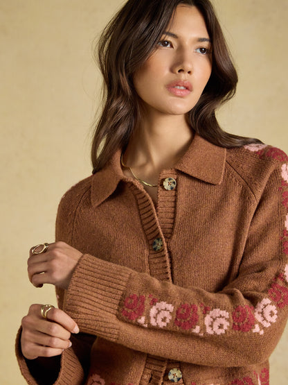 Cowboy Collared Cardigan