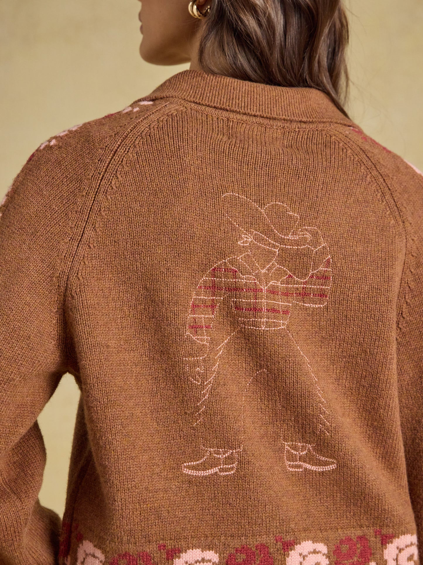 Cowboy Collared Cardigan