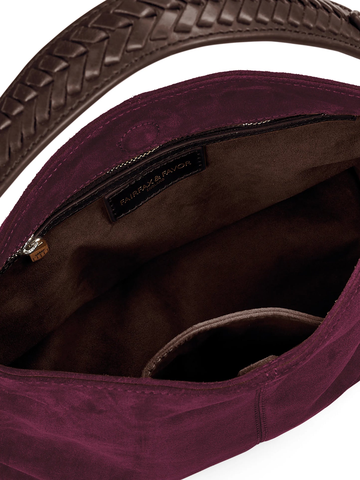 Mini Tetbury Handbag Suede - Elderberry