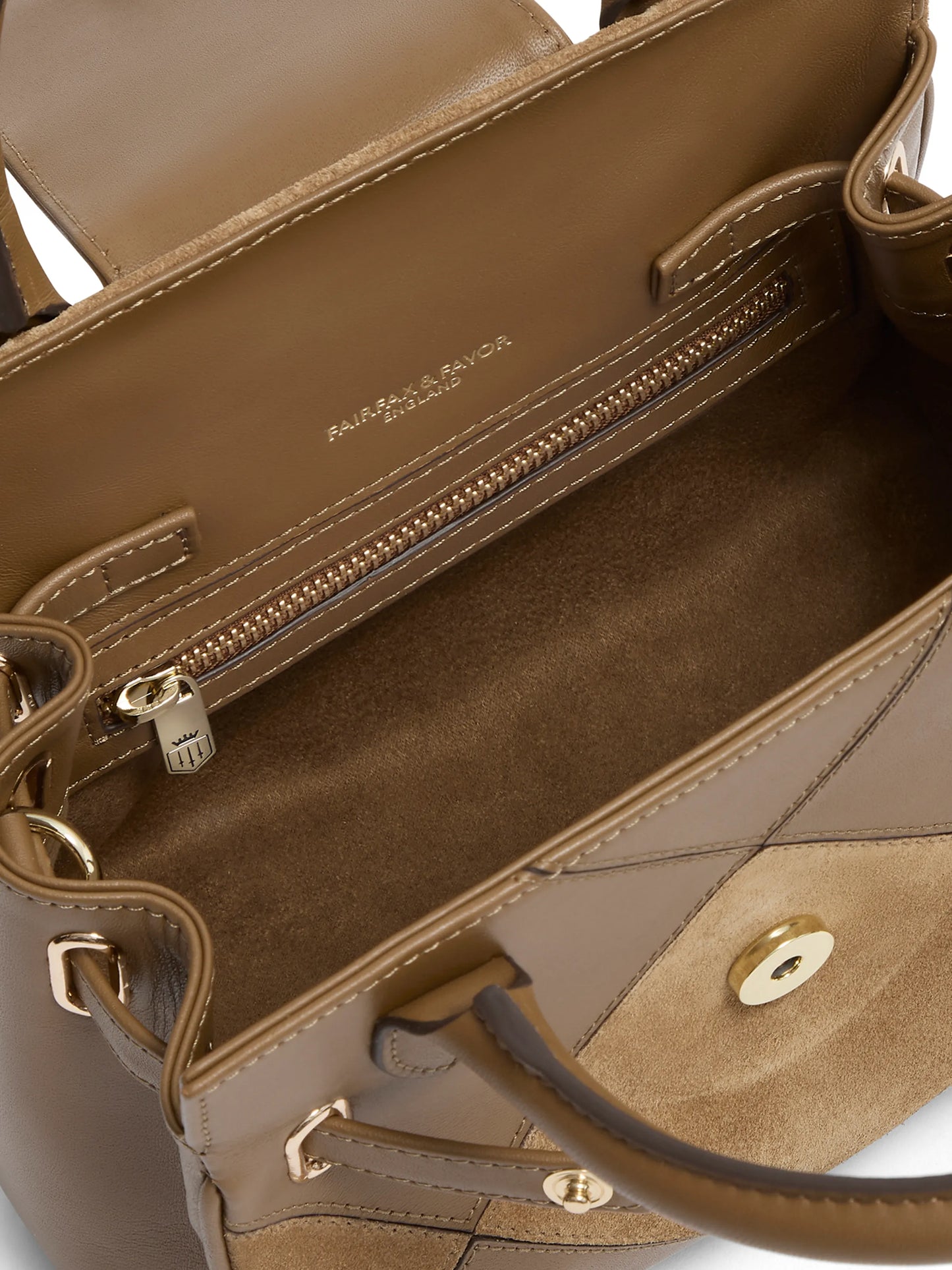 Mini Windsor Handbag Harlequin Suede