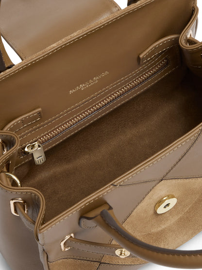 Mini Windsor Handbag Harlequin Suede