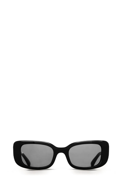 Paris Narrow Sunglasses - Black