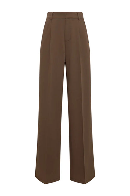 Pleated Wide Leg Trouser