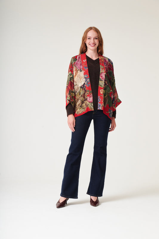 Primula Berry Kimono
