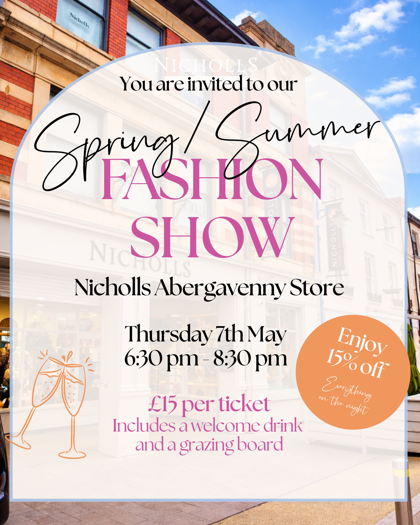 Abergavenny Fashion Show 7th May