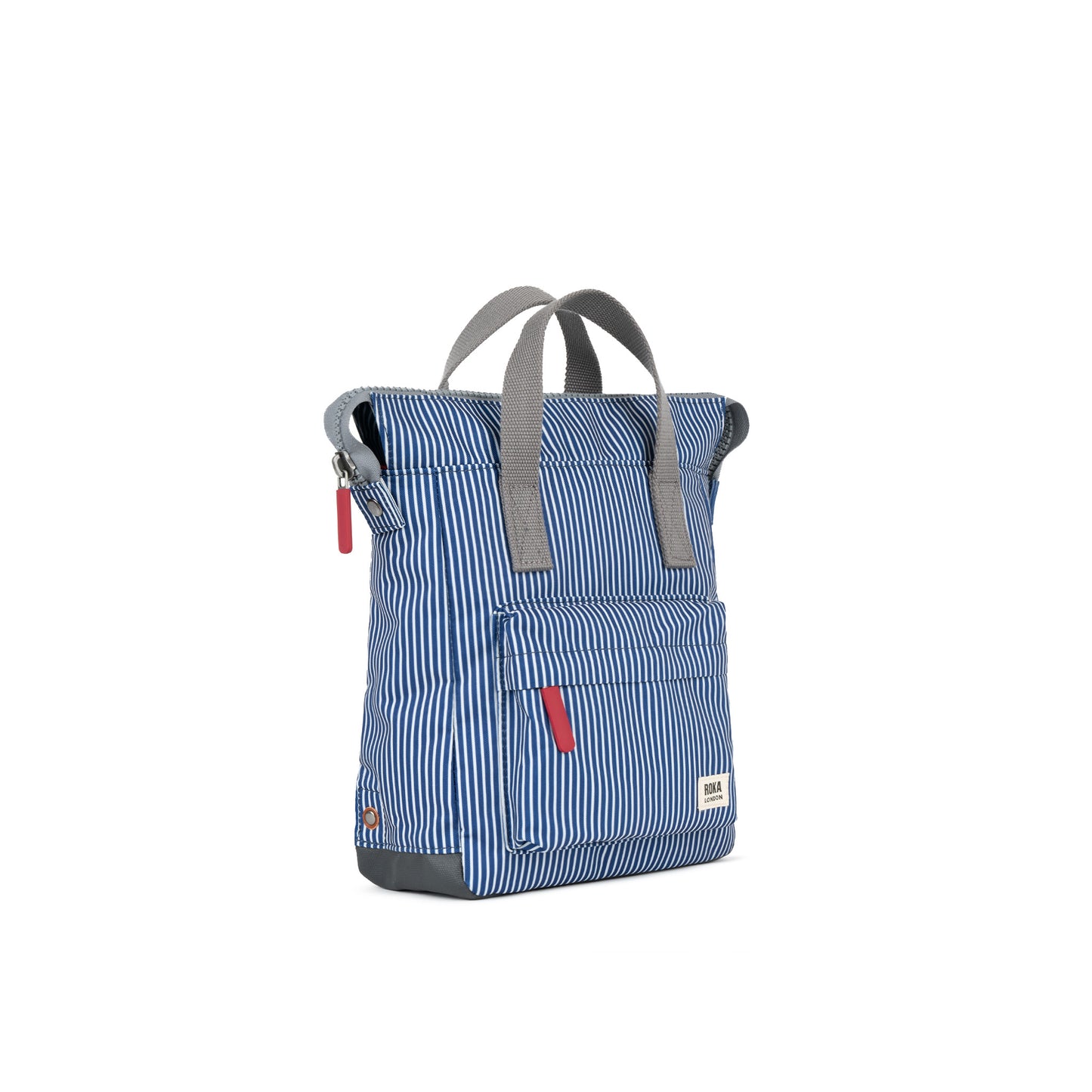Bantry Small Backpack in Blue Hickory Canvas