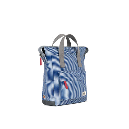 Bantry Small Backpack in Blue Hickory Canvas