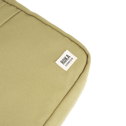 Bond Crossbody Bag in Khaki Canvas - Small