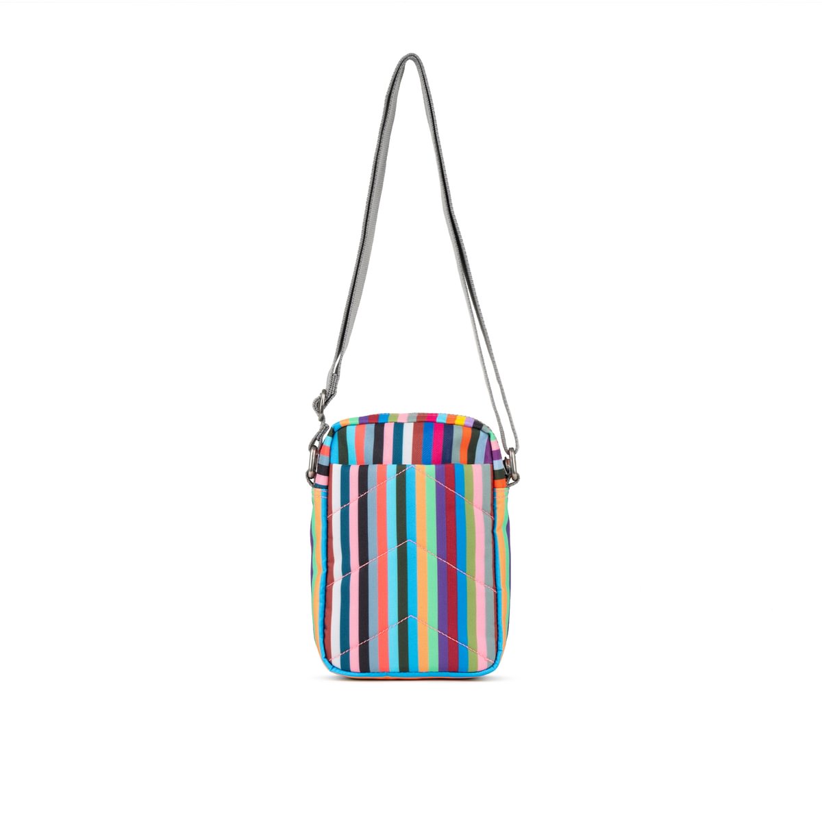 Bond Crossbody Bag in Multi Stripe Canvas - Small