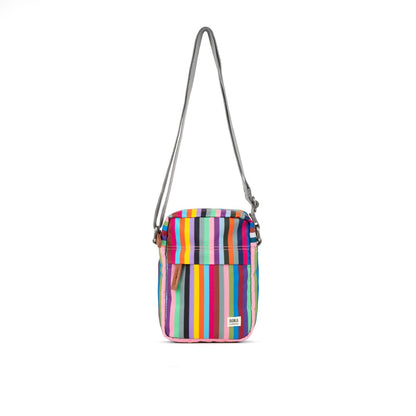 Bond Crossbody Bag in Multi Stripe Canvas - Small