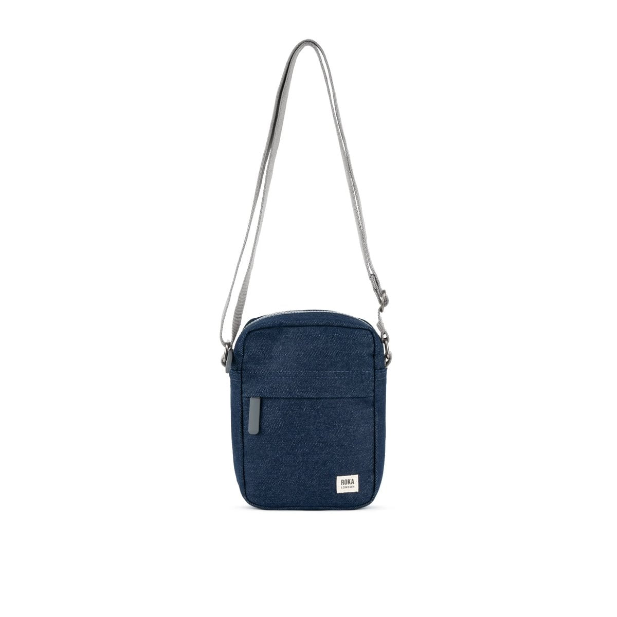 Bond Crossbody Bag in Dark Denim Cotton - Small