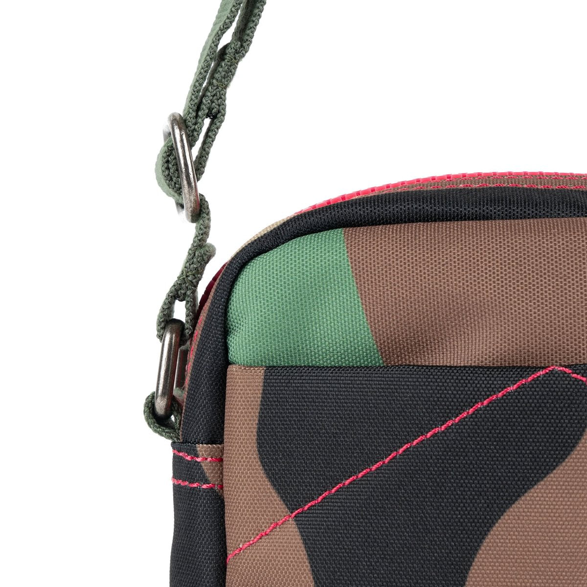 Bond Crossbody Bag in Vintage Camo Canvas - Small