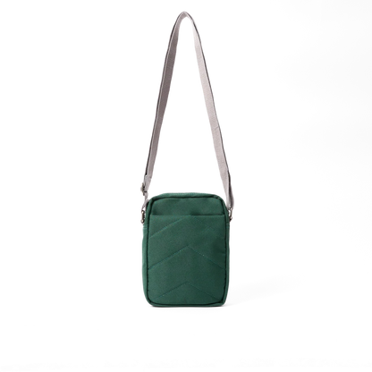 Bond Crossbody Bag in Forest Canvas - Small