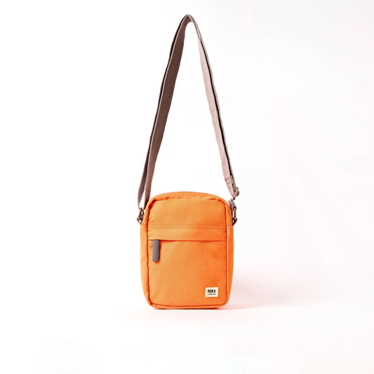 Bond Crossbody Bag in Jaffa Orange Canvas