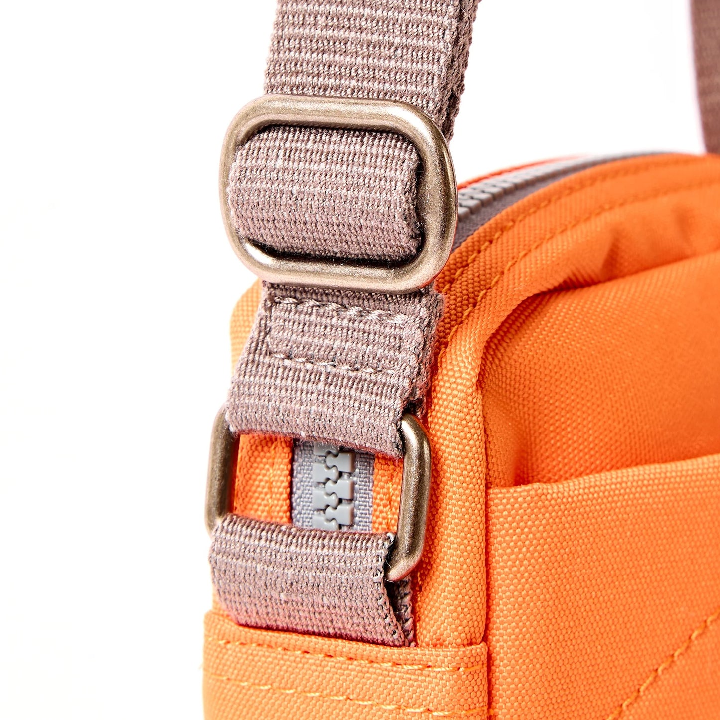 Bond Crossbody Bag in Jaffa Orange Canvas