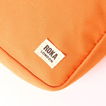 Bond Crossbody Bag in Jaffa Orange Canvas