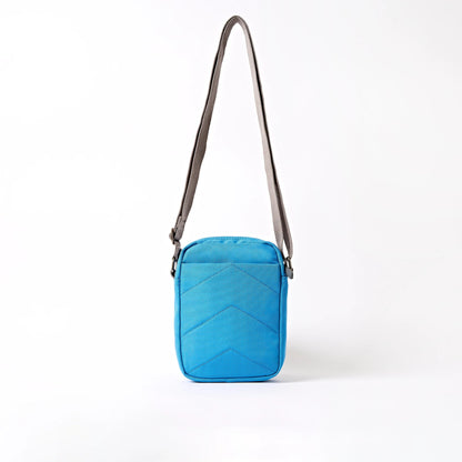 Bond Crossbody Bag in Malibu Blue Canvas
