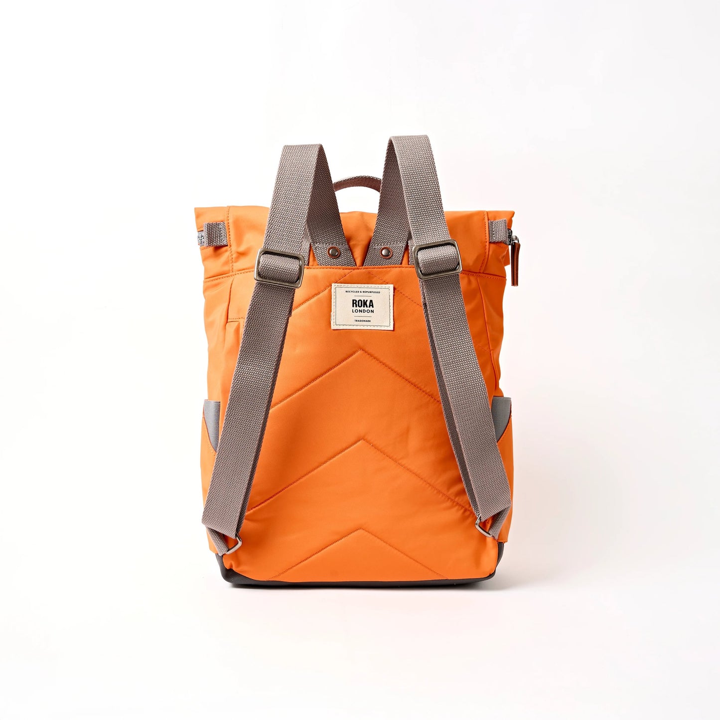 Canfield Medium Backpack in Jaffa Orange Nylon