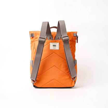 Canfield Medium Backpack in Jaffa Orange Nylon