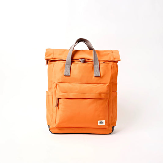 Canfield Medium Backpack in Jaffa Orange Nylon